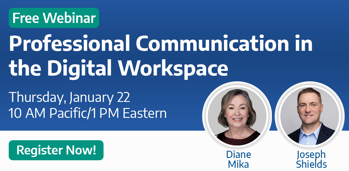 Professional Communication in the Digital Workspace