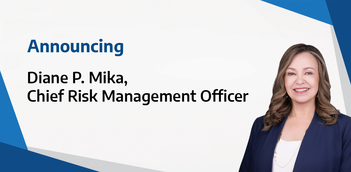 Diane Mika Named Chief Risk Management Officer